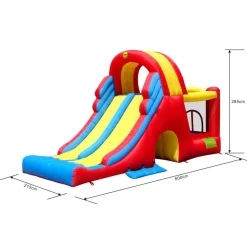 Dmuchany plac zabaw trampolina COMBO SLIDE Happyhop