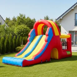 Dmuchany plac zabaw trampolina COMBO SLIDE Happyhop