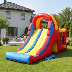 Dmuchany plac zabaw trampolina COMBO SLIDE Happyhop