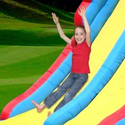 Dmuchany plac zabaw trampolina COMBO SLIDE Happyhop
