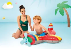 Dmuchany pontonik dla dzieci INTEX 59380 SAMOLOT
