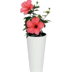 Donica Doniczka Ogrodowa 20 Cm Na Taras Do Ogrodu Domu Eco Wood Biała