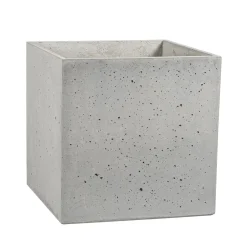 Donica Betonowa Zewnętrzna BLOCK M 60x60x60 szary naturalny