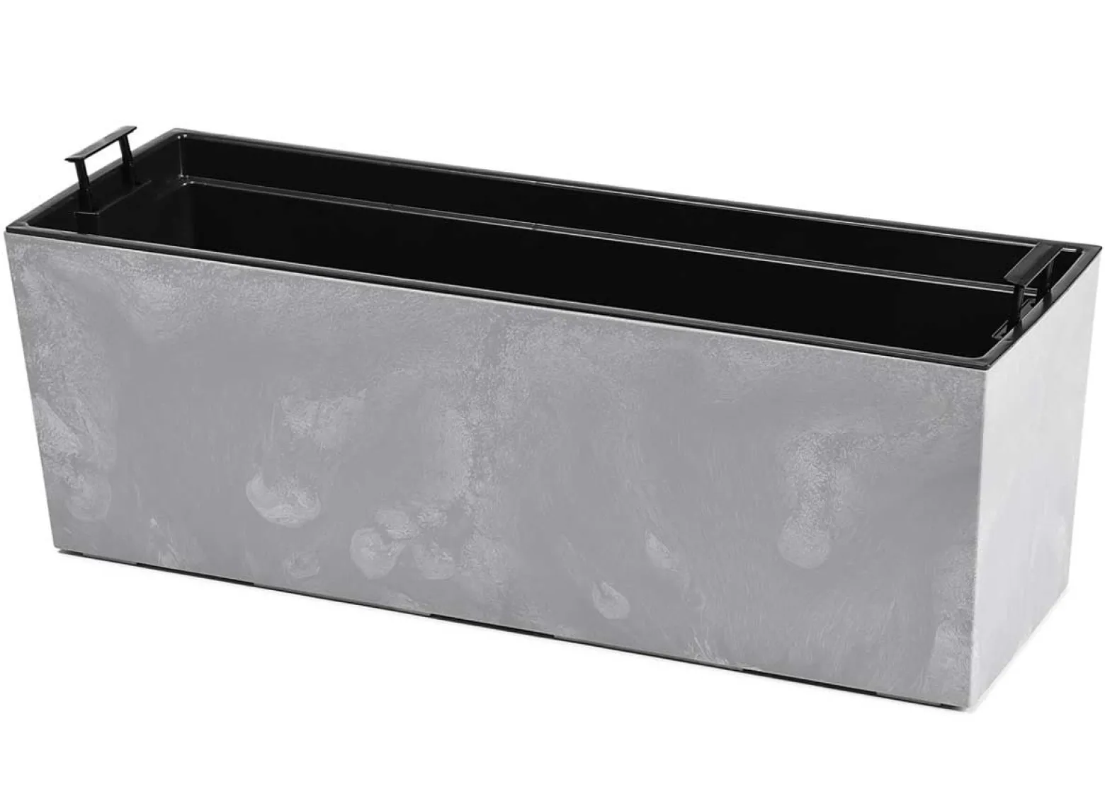 Donica Bouquet szary beton 56xh19 cm
