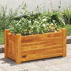 Donica Brąz 50 x 25 x 25 cm Drewno vidaXL