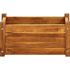 Donica Brąz 50 x 25 x 25 cm Drewno vidaXL