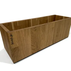 Donica drewniana dębowa na taras do salonu 60x40x20cm