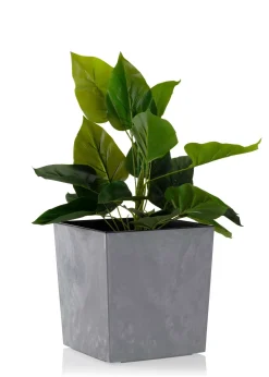 Donica Flore Szary Beton h25x25 cm