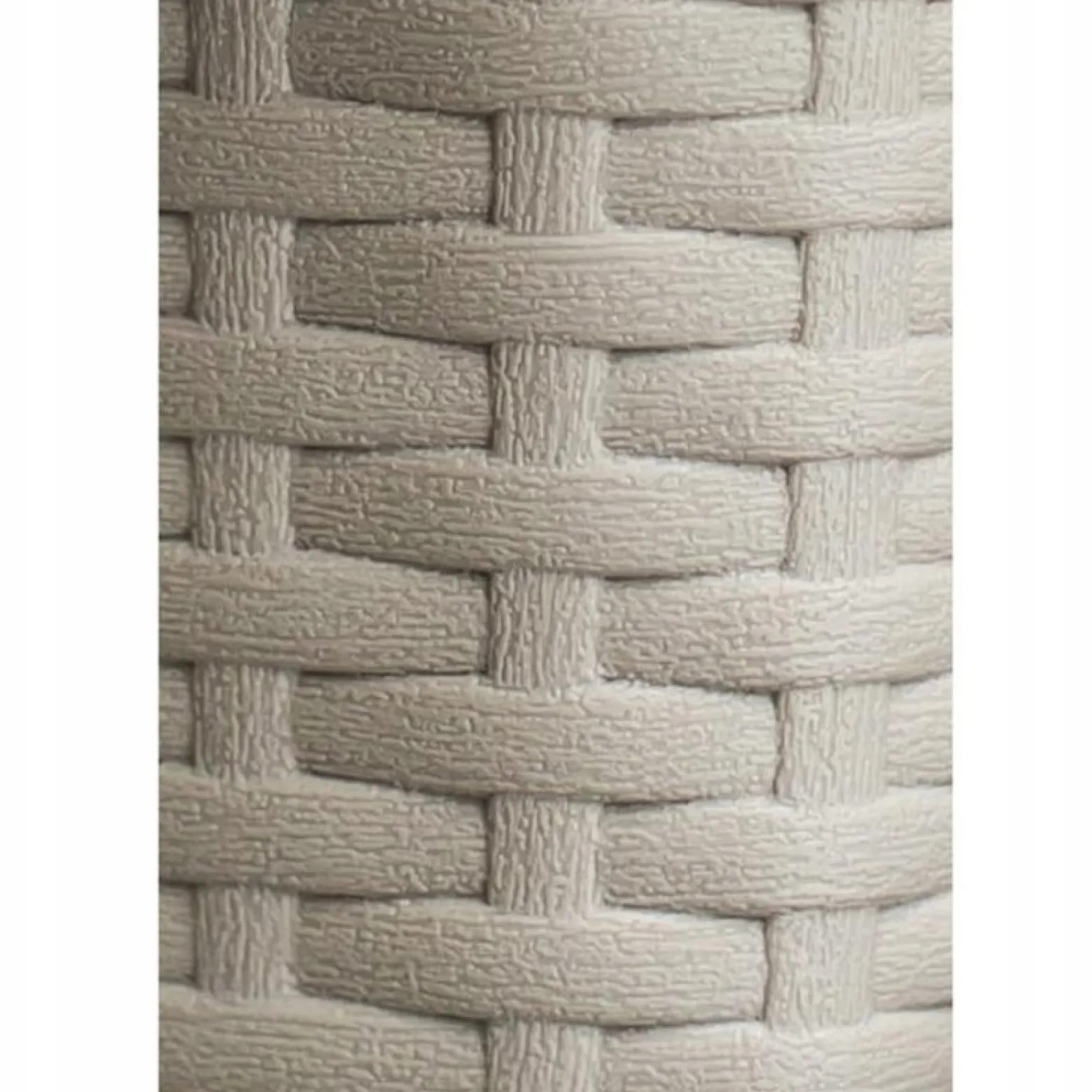 Doniczka balkonowa rattanowa karmelowa 40 cm