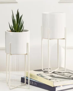 Doniczka Florri White 23,5 cm