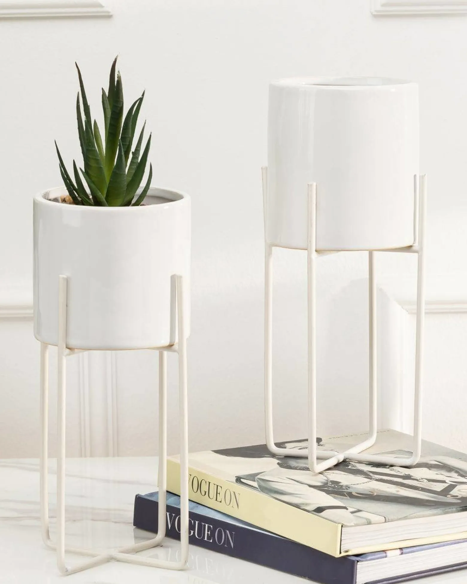 Doniczka Florri White 23,5 cm