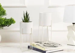 Doniczka Florri White 23,5 cm