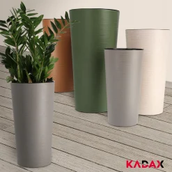 Doniczka Osłonka Donica Na Kwiaty Kolory 30cm Eko