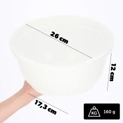 Doniczka Osłonka Donica Na Kwiaty 26cm Kolor Misa