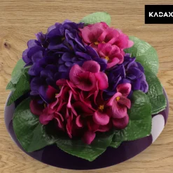 Doniczka Osłonka Ikebana Kompozycja Kolory 12cm
