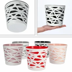 Doniczka Osłonka Wkład Donica Kolory Czarna 15cm