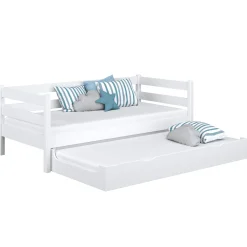 Drewniane łóżko sofa z szufladą na materac N01