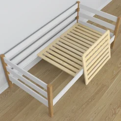 Drewniane łóżko sofa z szufladą na materac N01