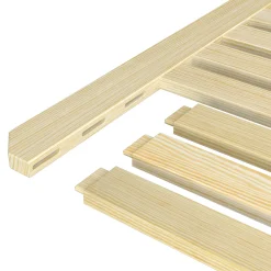 Drewniane łóżko sofa z szufladą na materac N01