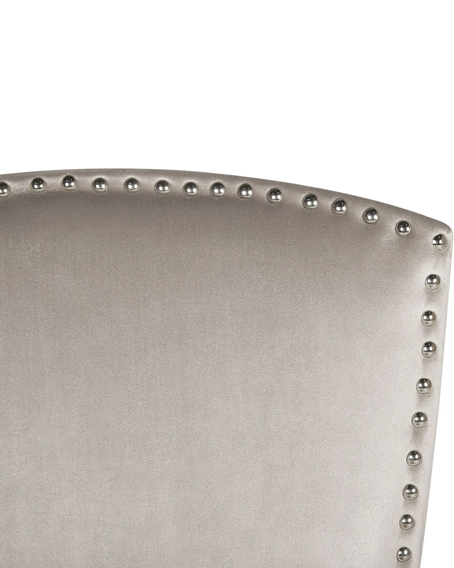 Dwa krzesła do jadalni welurowe szare