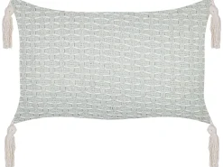Dwie poduszki dekoracyjne 25 x 45 cm miętowe