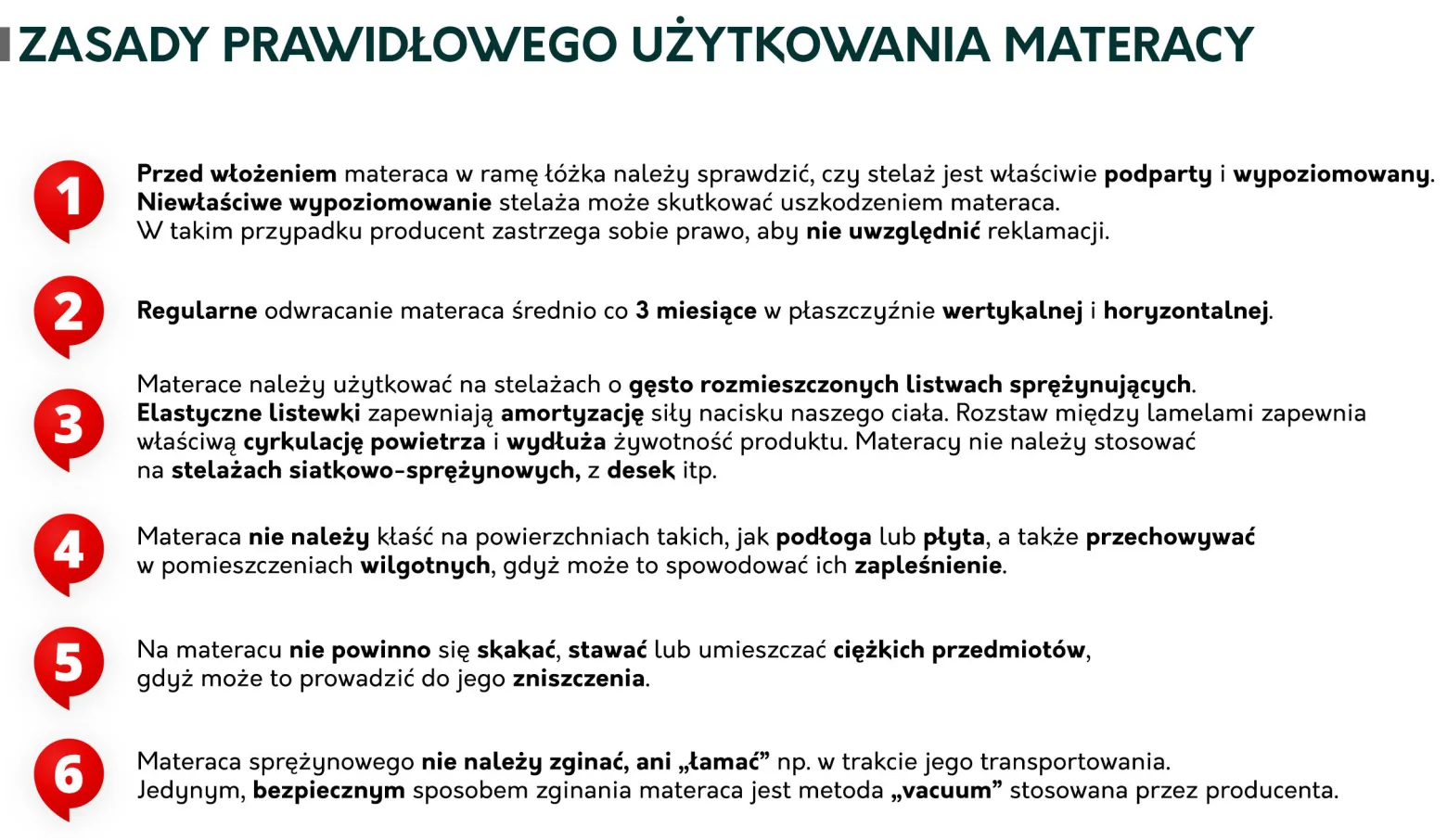 Dwustronny materac sprężynowy Apollo 18 cm