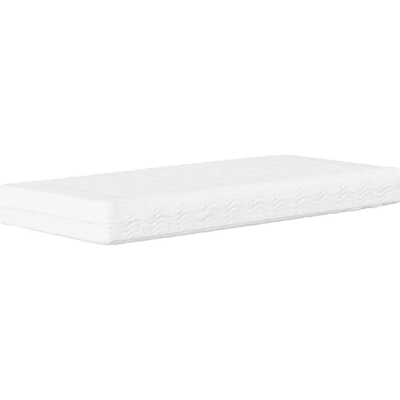 Dziecięcy materac piankowy biały 80x160 cm twardość H2/H3