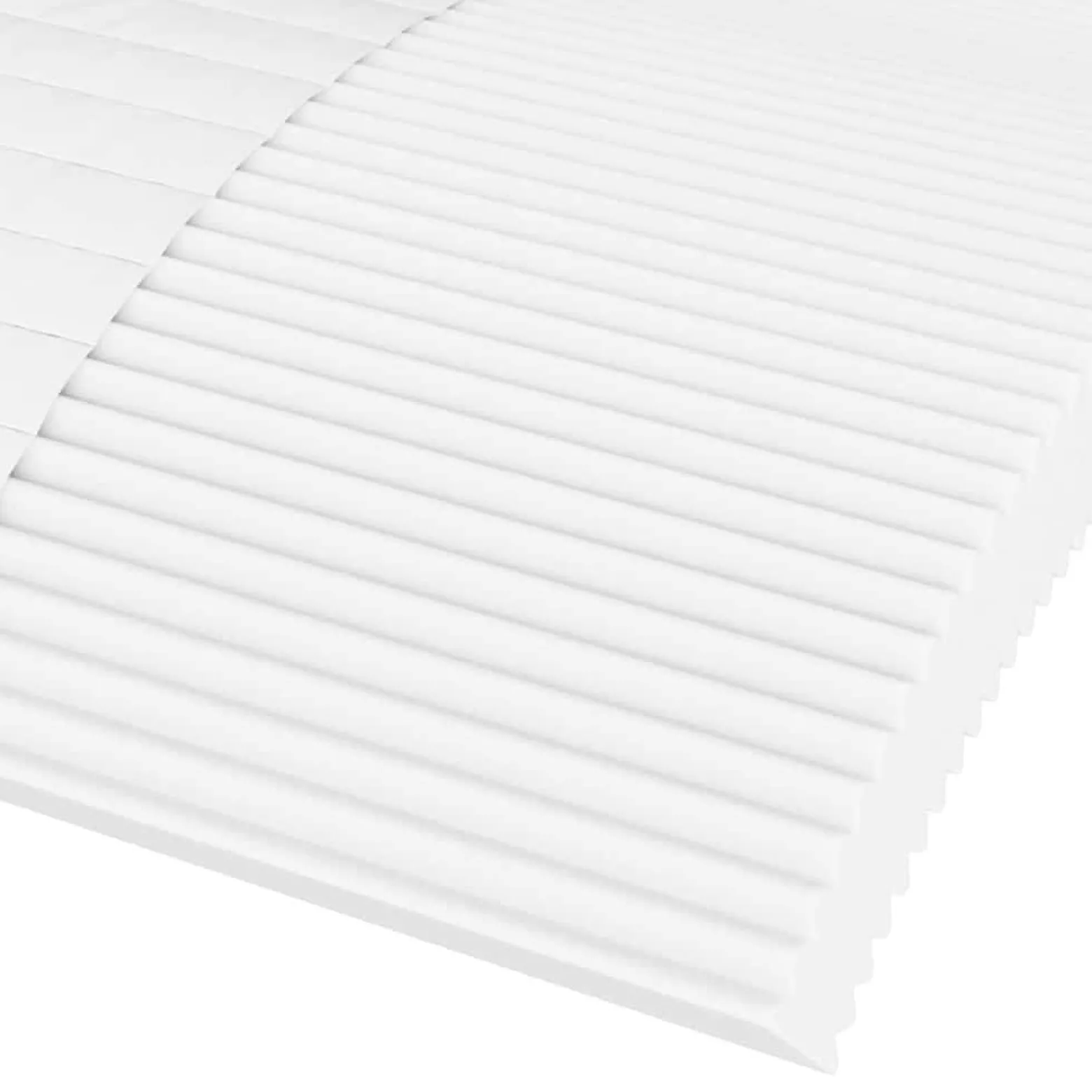 Dziecięcy materac piankowy biały 80x160 cm twardość H2/H3