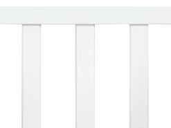 Łóżeczko dla dzieci 60 x 120 cm białe