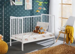 Łóżeczko dziecięce CYPI II 120x60 biały mat