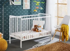 Łóżeczko dziecięce CYPI II 120x60 biały mat
