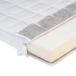 Łóżeczko dziecięce 120x60 bukowe PAULA Biala CZERWONE SERCE