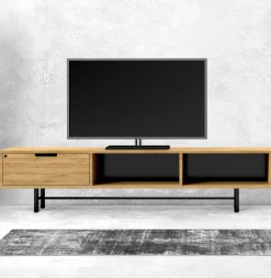 Emra Wood RTV-50 Szafka Rtv Dąb Loft