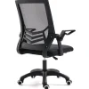 Ergonomiczny obrotowy fotel biurowy, krzesło z siatki czarne