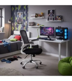 Ergonomiczny fotel ABI obrotowy biurowy młodzieżowy wsparcie lędźwi