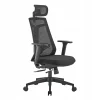 Ergonomiczny fotel biurowy CLASSIC czarny siatka/tkanina