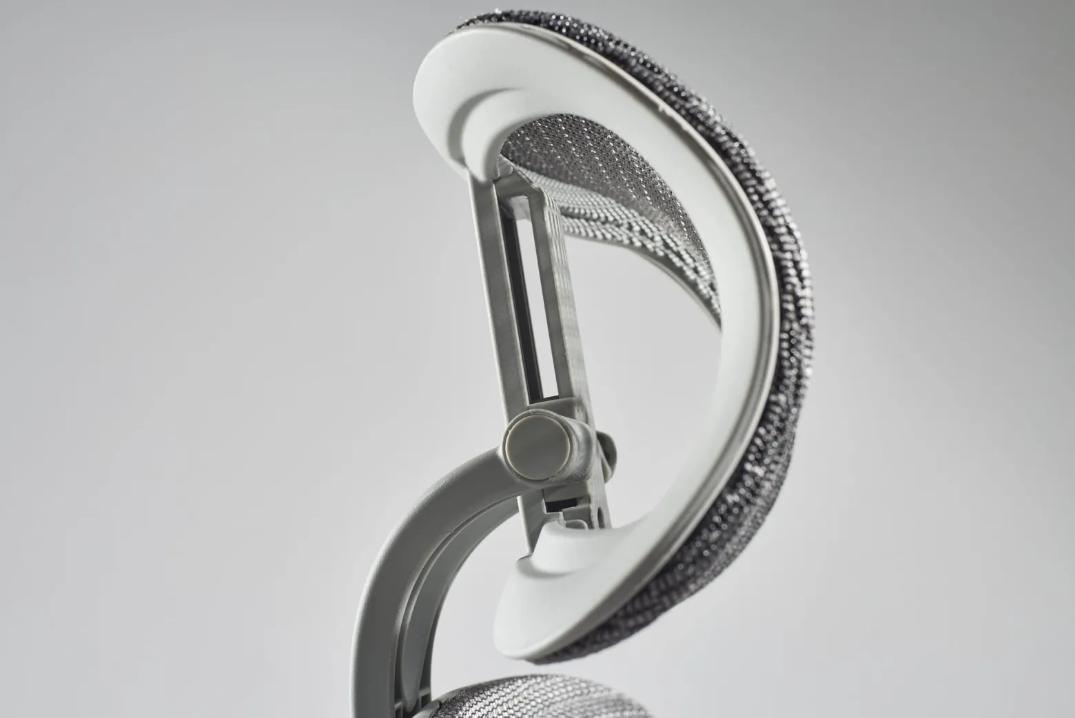 Ergonomiczny fotel Paradox Ergo One Grey Mesh z podnóżkiem