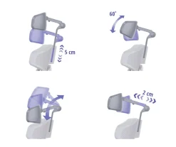 Ergonomiczny fotel Scorpio brązowy skóra naturalna