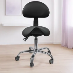 Ergonomiczny hoker regulowany SELLA 1 czarny