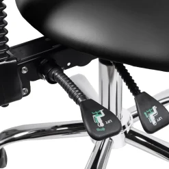 Ergonomiczny hoker regulowany SELLA 1 czarny