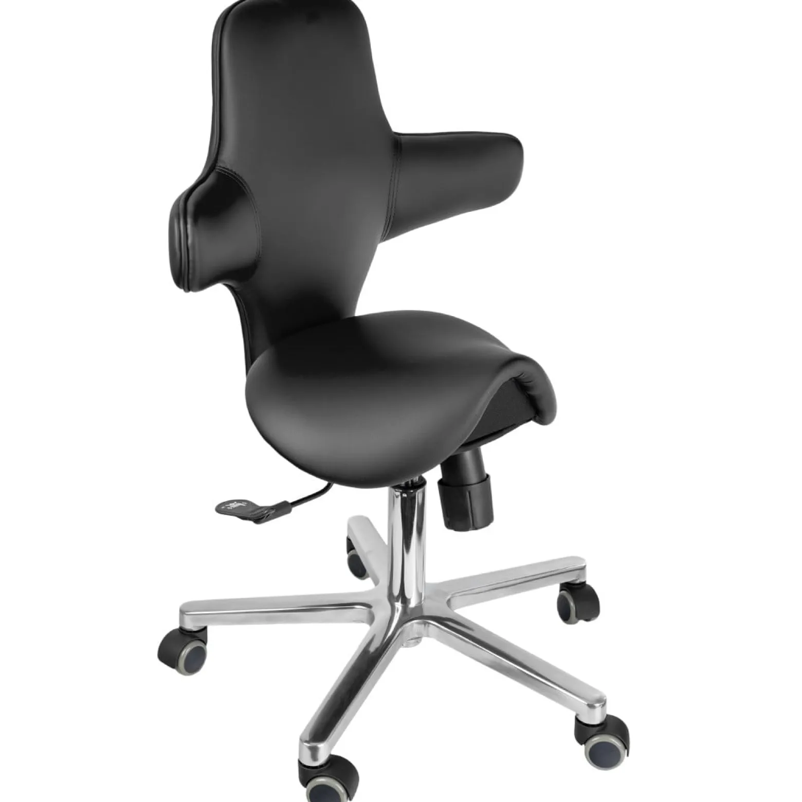 Ergonomiczny hoker regulowany SELLA 4 czarny