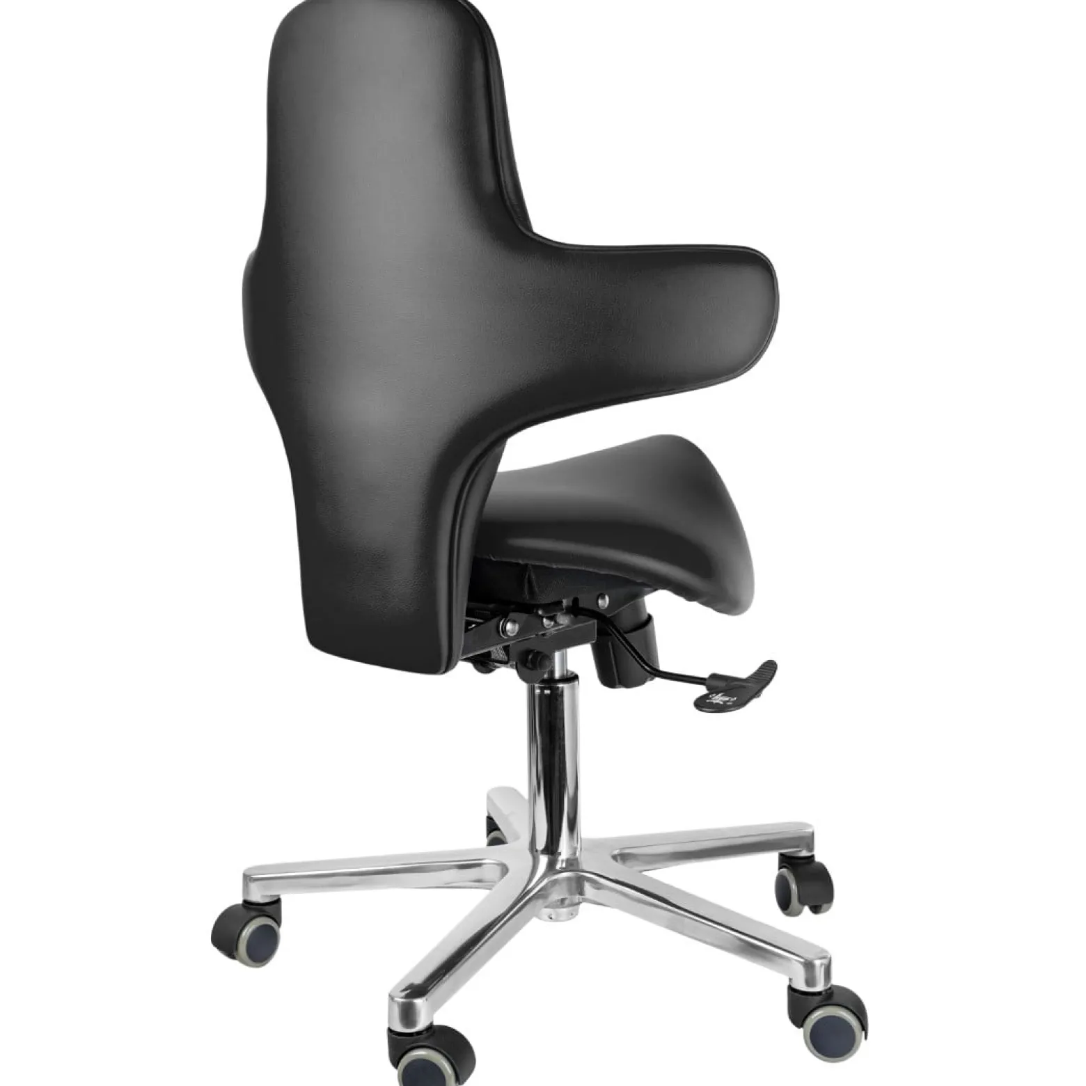 Ergonomiczny hoker regulowany SELLA 4 czarny