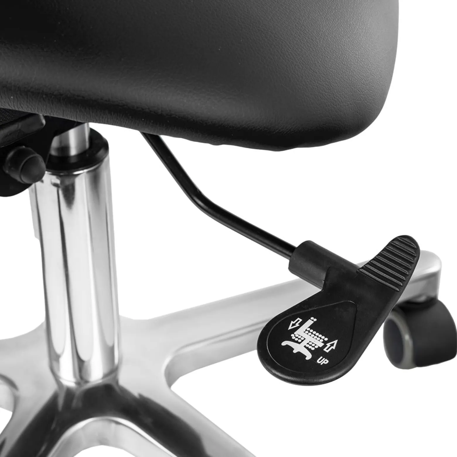 Ergonomiczny hoker regulowany SELLA 4 czarny