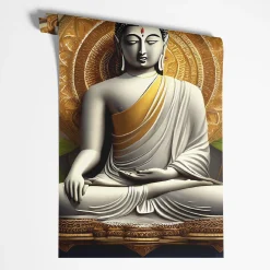 Feeby Fototapeta Posąg Buddy Zen
