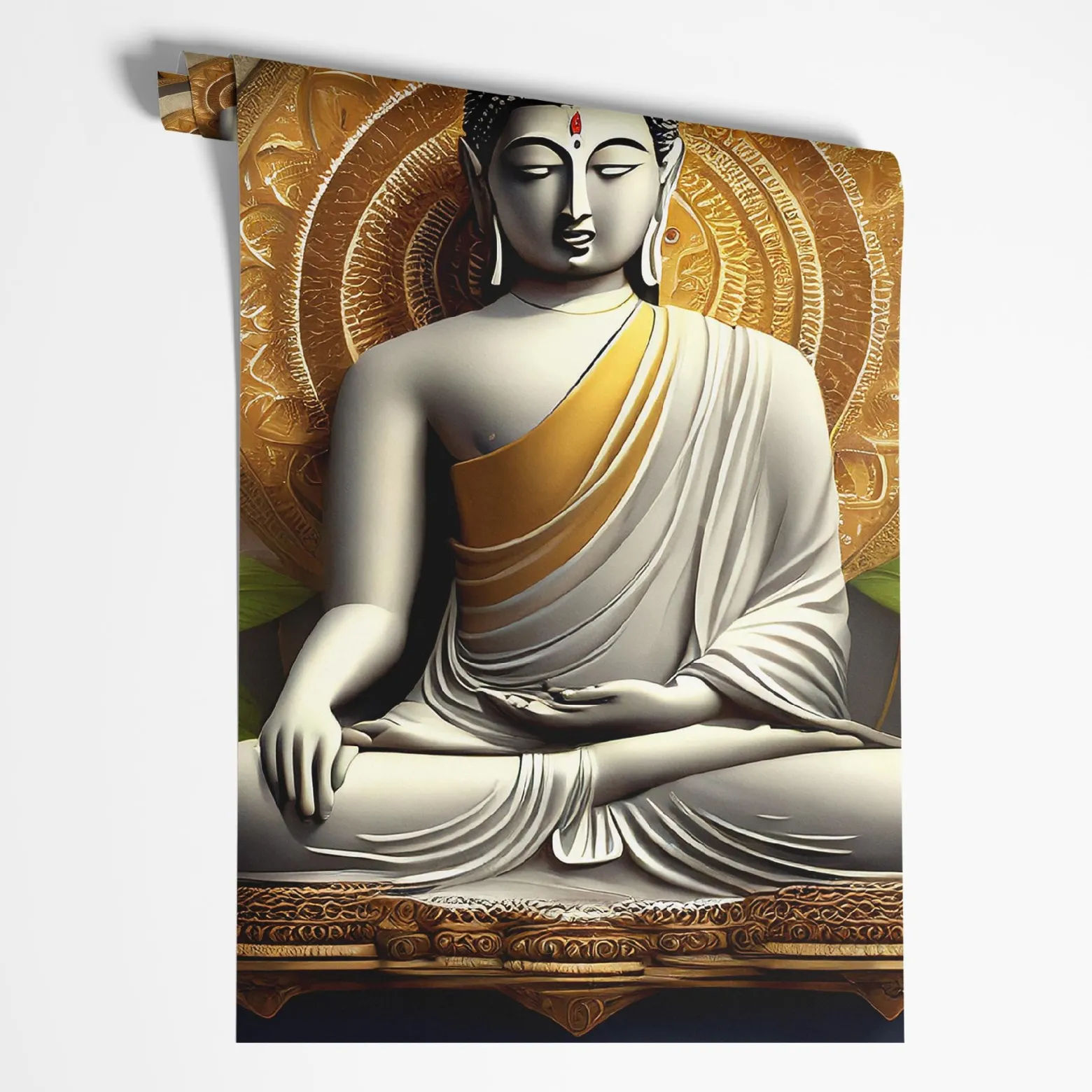 Feeby Fototapeta Posąg Buddy Zen