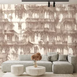 Feeby Fototapeta, Architektura kolumny abstrakcja 150x105