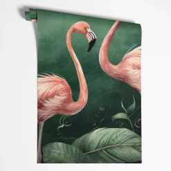 Feeby Fototapeta Flamingi Natura Botanika