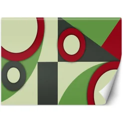 Feeby Fototapeta, Geometryczne kształty abstrakcja 100x70