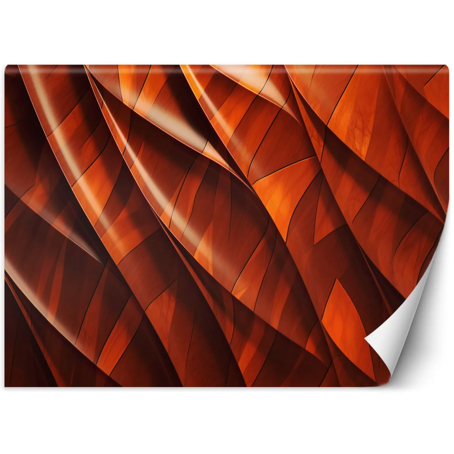 Feeby Fototapeta, Pomarańczowa tekstura 3D 150x105