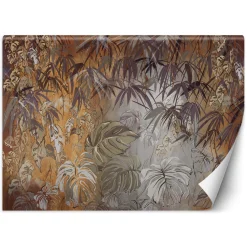 Feeby Fototapeta, Tropikalne liście w dżungli malowane 150x105